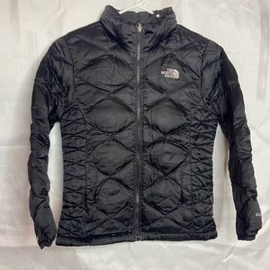Youth black north face jacket